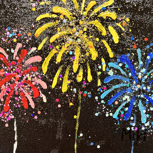 「花火大会」33.3×24.2cm - 画像 (2)