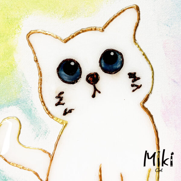 「猫なの」27.3×22cm - 画像 (2)