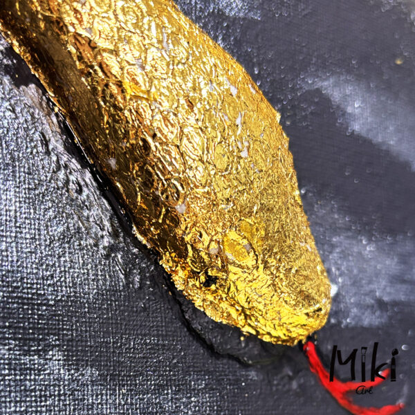 「Golden Snake」27.3×22cm - 画像 (4)