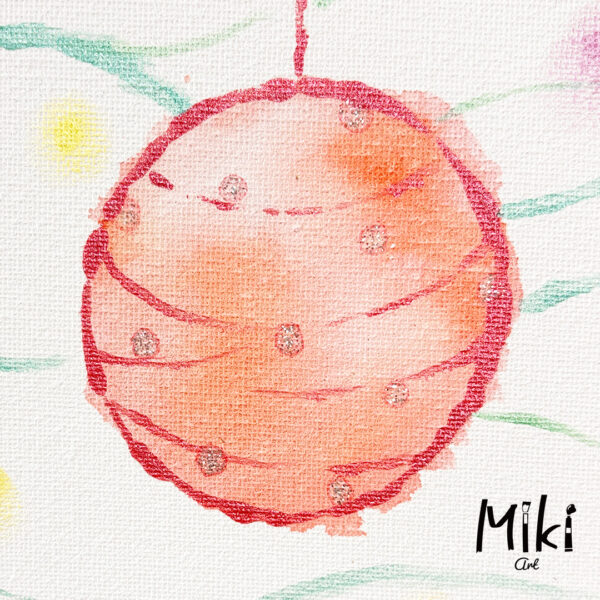 「夏祭り」27.3×22cm - 画像 (4)