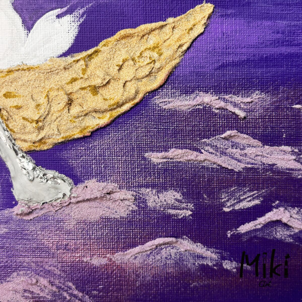 「月ボートに乗って」33.3×24.2cm - 画像 (3)
