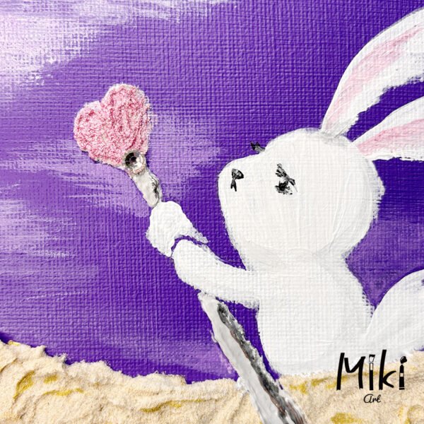 「月ボートに乗って」33.3×24.2cm - 画像 (2)