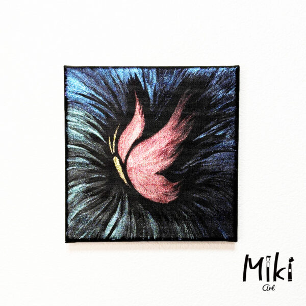 「炎」15×15cm