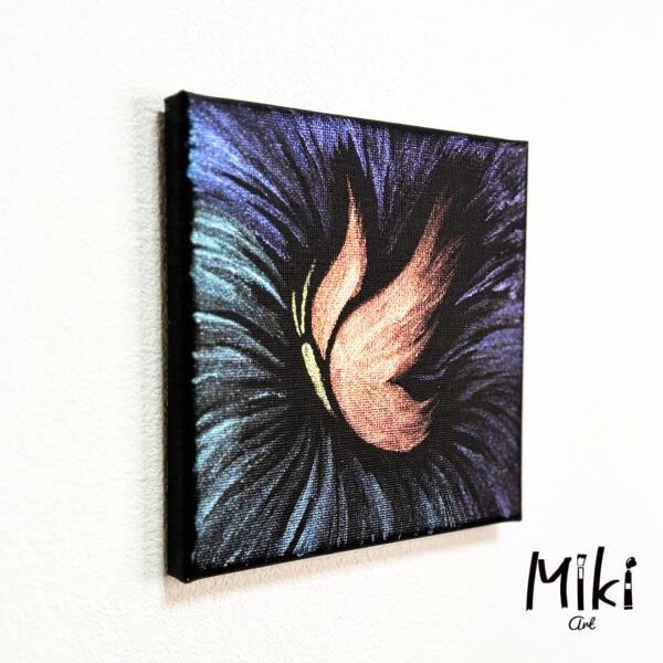 「炎」15×15cm - 画像 (2)