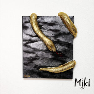 「Golden Snake」27.3×22cm