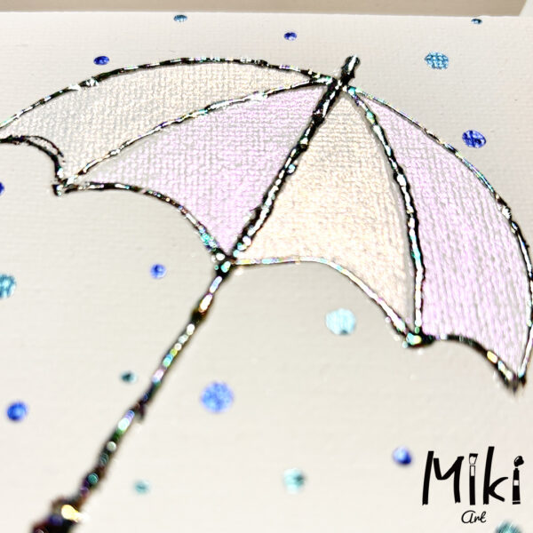 「Umbrella」10×10cm - 画像 (2)