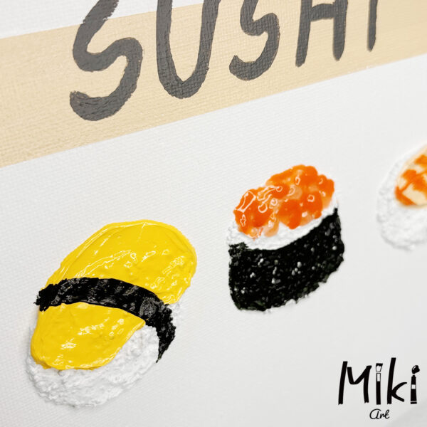 「SUSHI」27.3×22cm - 画像 (2)