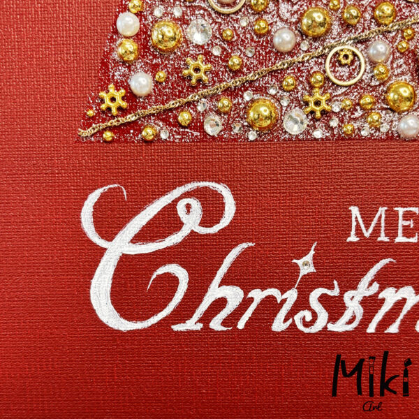 「Merry Christmas」33.3×24.2cm - 画像 (2)