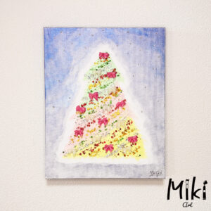 「リボンクリスマス」27.3×22cm