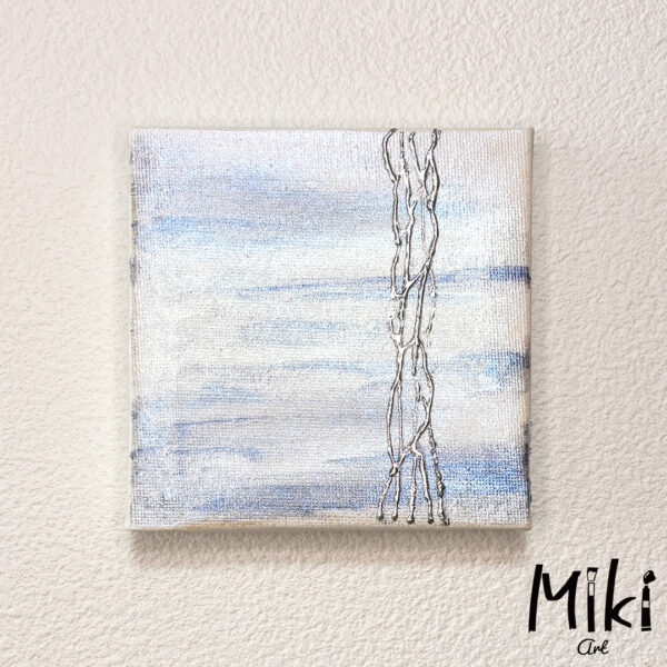「雨の日」10×10cm