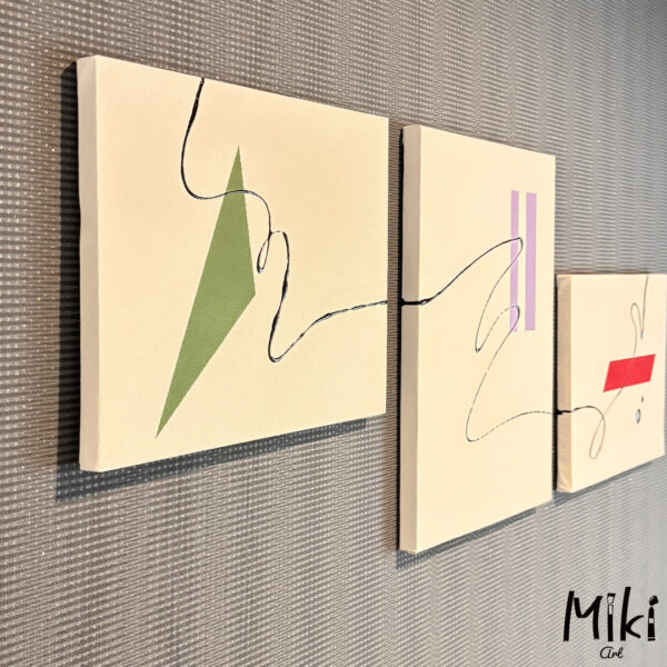 「Music」3枚セット27.3×22cm+33.3×24.2cm - 画像 (2)