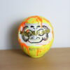 目元金色の中達磨（イエロー）