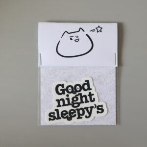 【グッズ】ステッカー「Good night sleepy's」