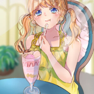 金髪少女の甘い休日